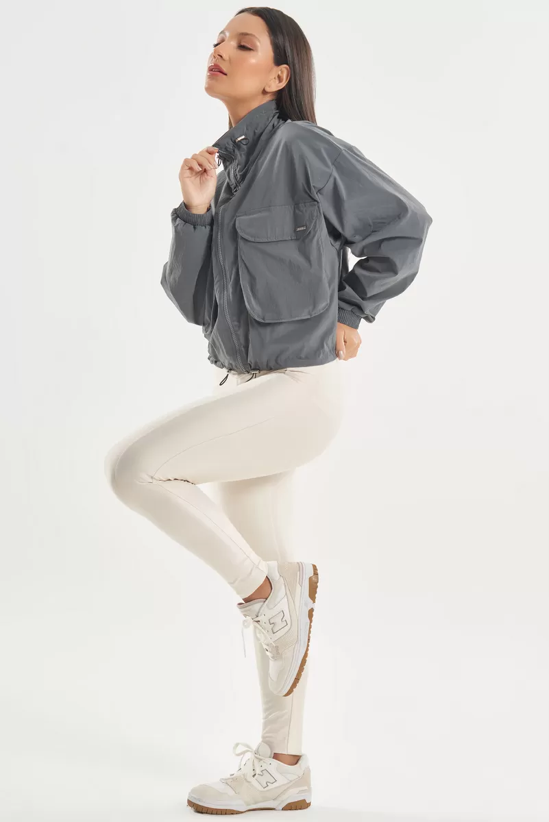 Lets Gym - Jacket Modern Move Burnt Cement - 2800CQ Lets Gym - Jacket Modern Move Burnt Cement - 2800CQ
