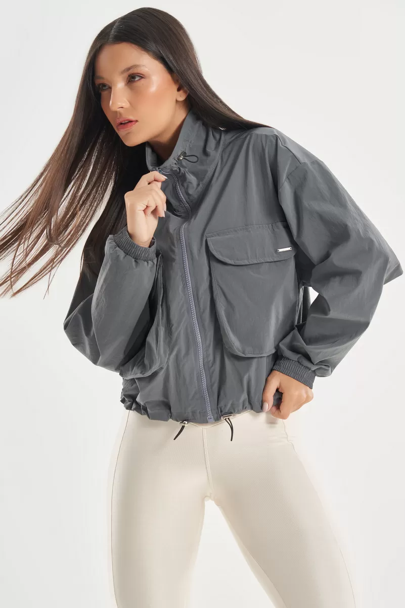 Lets Gym - Jacket Modern Move Burnt Cement - 2800CQ