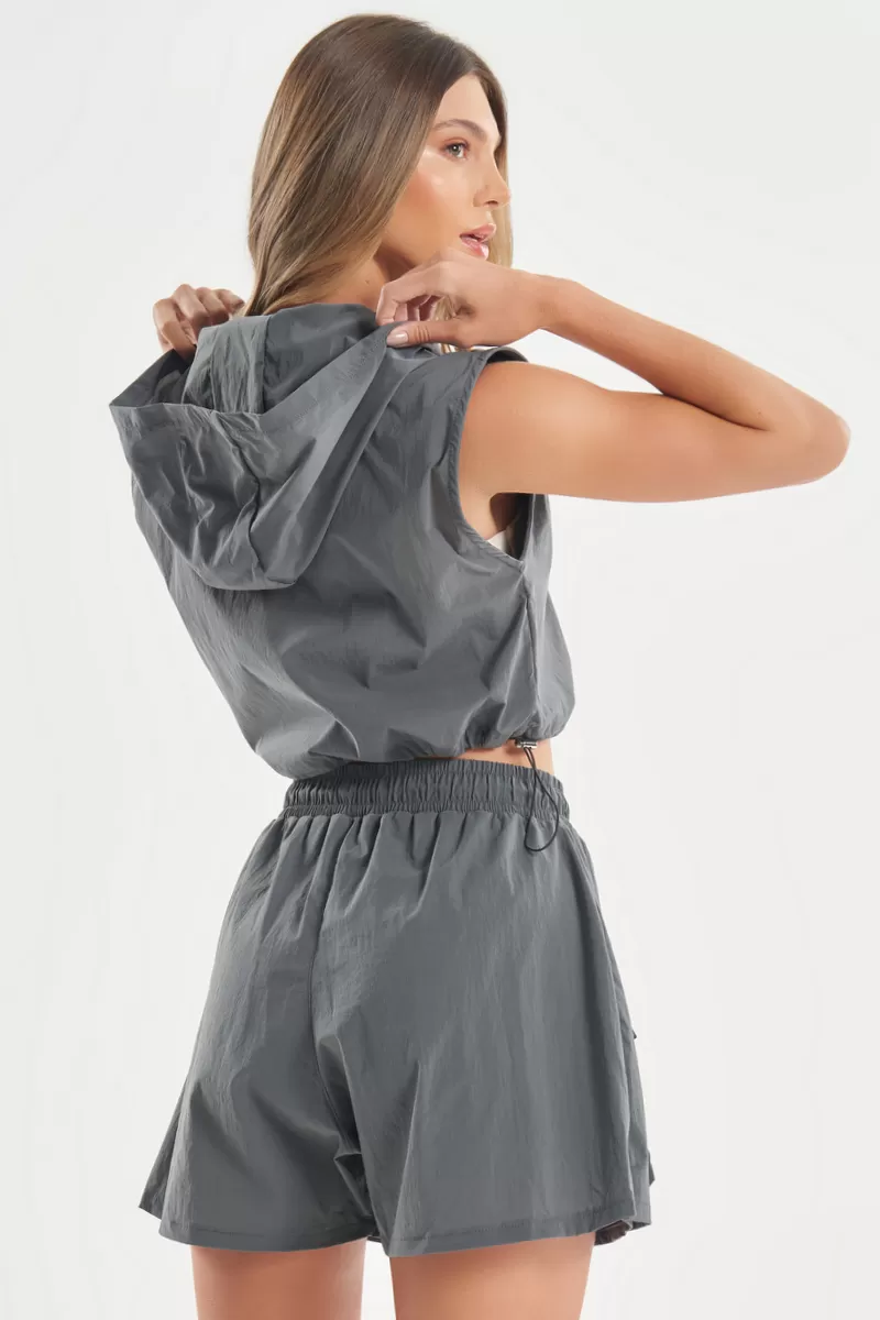 Lets Gym - Vest Modern Move Burnt Cement - 2801CQ Lets Gym - Vest Modern Move Burnt Cement - 2801CQ