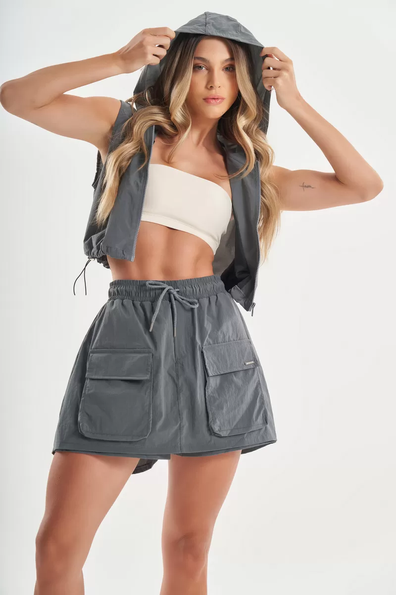 Lets Gym - Vest Modern Move Burnt Cement - 2801CQ Lets Gym - Vest Modern Move Burnt Cement - 2801CQ