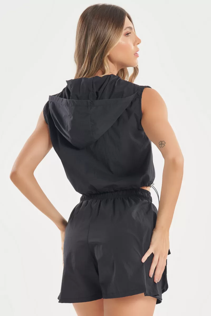 Lets Gym - Modern Move Vest Black - 2801PT Lets Gym - Modern Move Vest Black - 2801PT