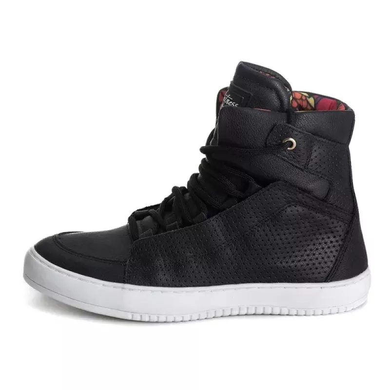Trincks Calçados - Tennis Sneaker Genuine Leather Black - 60130 Trincks Calçados - Tennis Sneaker Genuine Leather Black - 60130