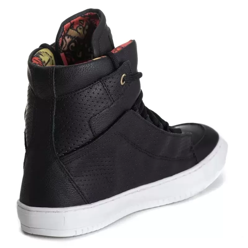 Trincks Calçados - Tennis Sneaker Genuine Leather Black - 60130 Trincks Calçados - Tennis Sneaker Genuine Leather Black - 60130