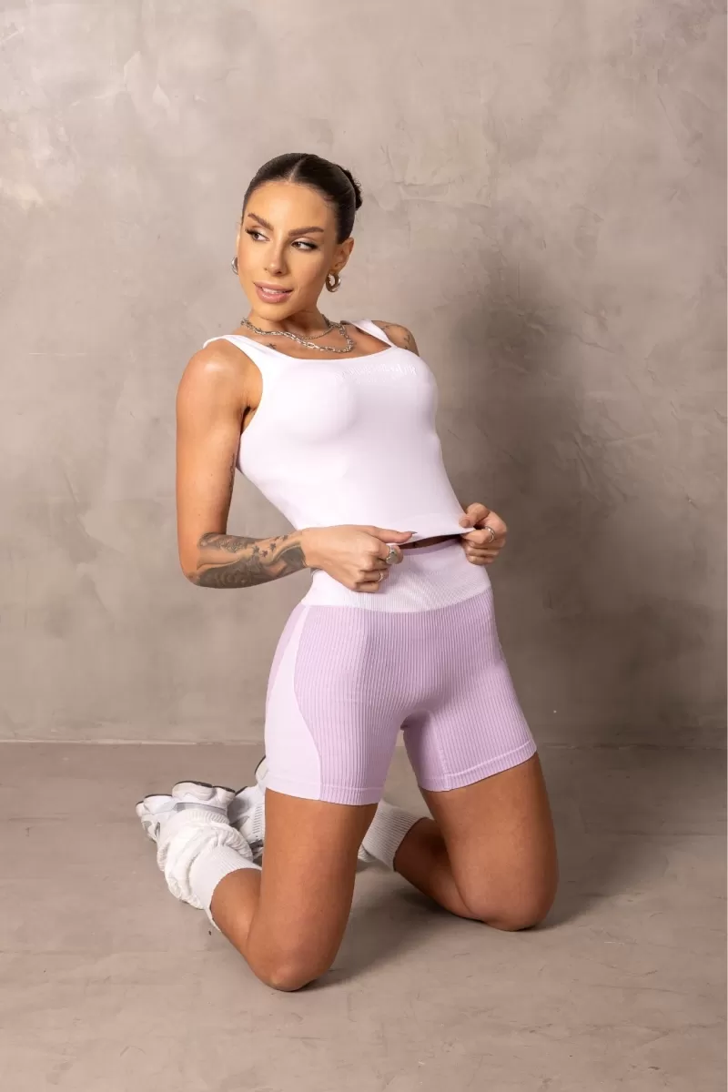 Hipkini - Shirt Fitness Seamless Brighten Lilac - 33331355