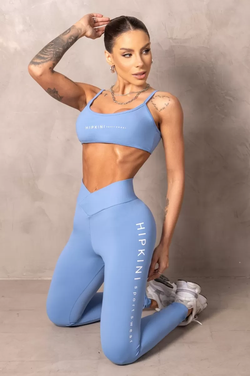 Hipkini - Top Fitness Brighten Celeste Blue - 33331232