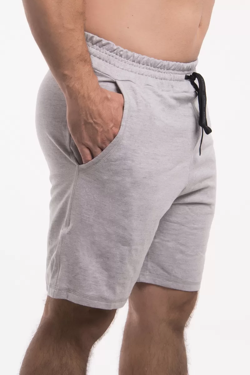 Elastic Power Trincks - Men's Shorts in Mixed Fleece - be-010202 Elastic Power Trincks - Men's Shorts in Mixed Fleece - be-010202