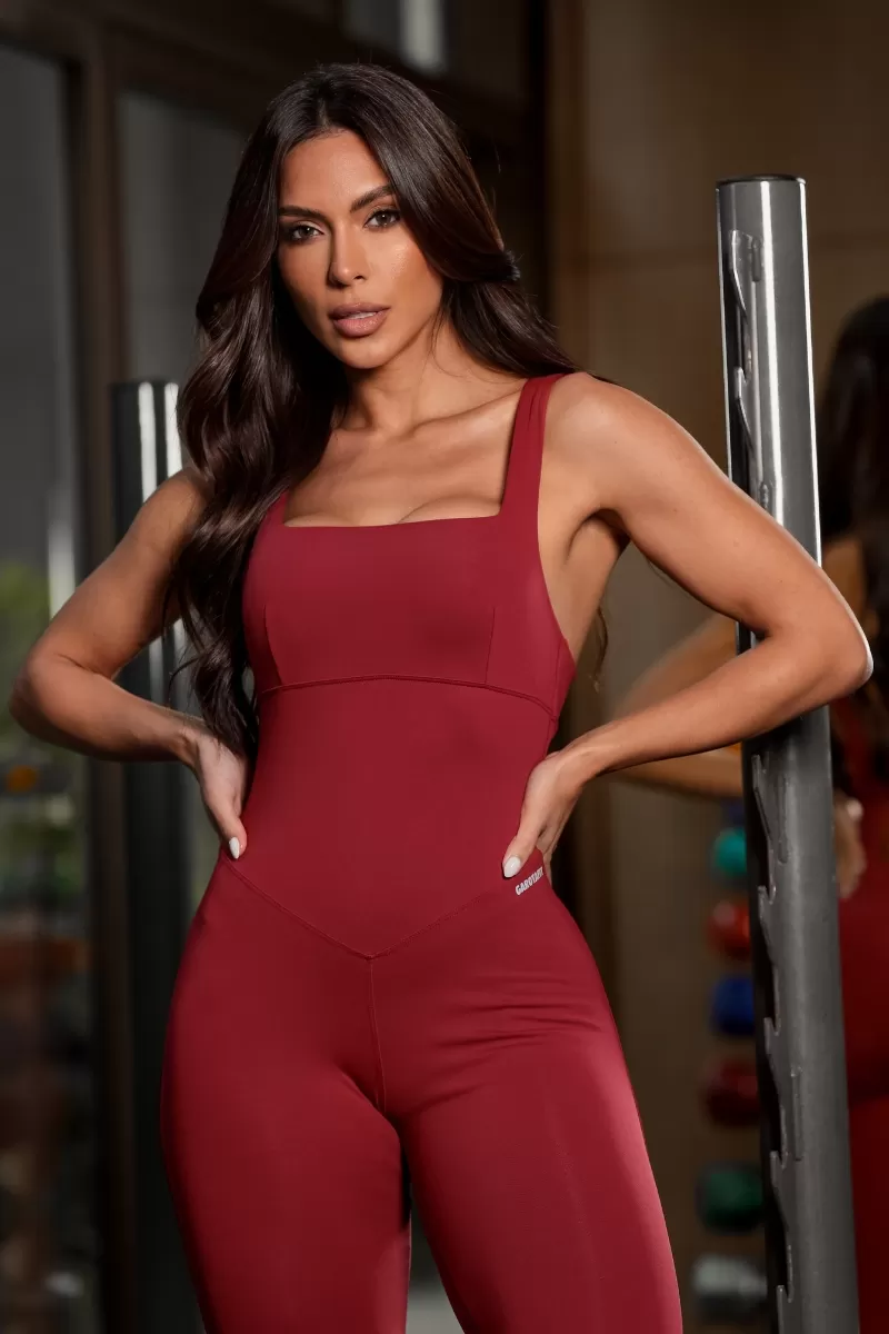 Garotafit - Cherry Sensation Jumpsuit - MAC215FC