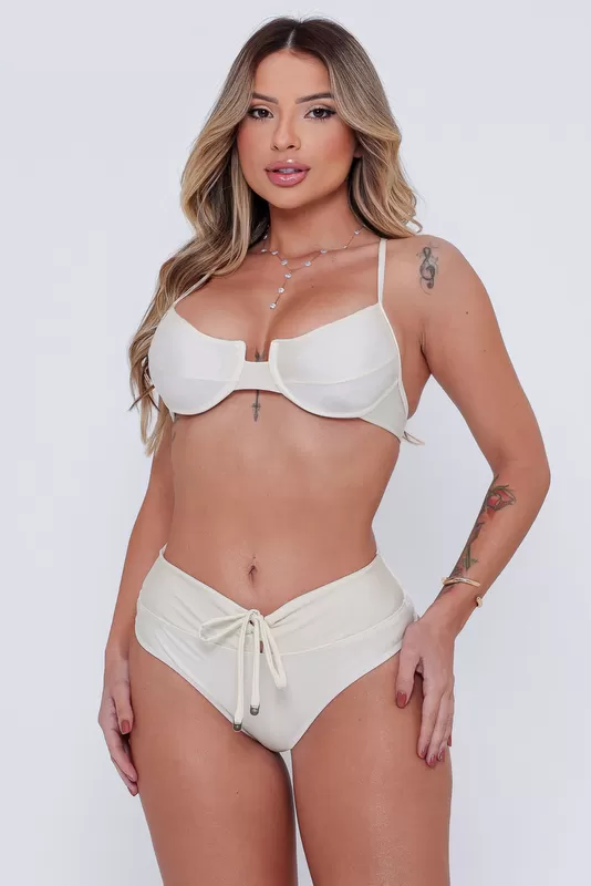 - Biquini Nina Off White - 2613.CE.C0007 - Biquini Nina Off White - 2613.CE.C0007
