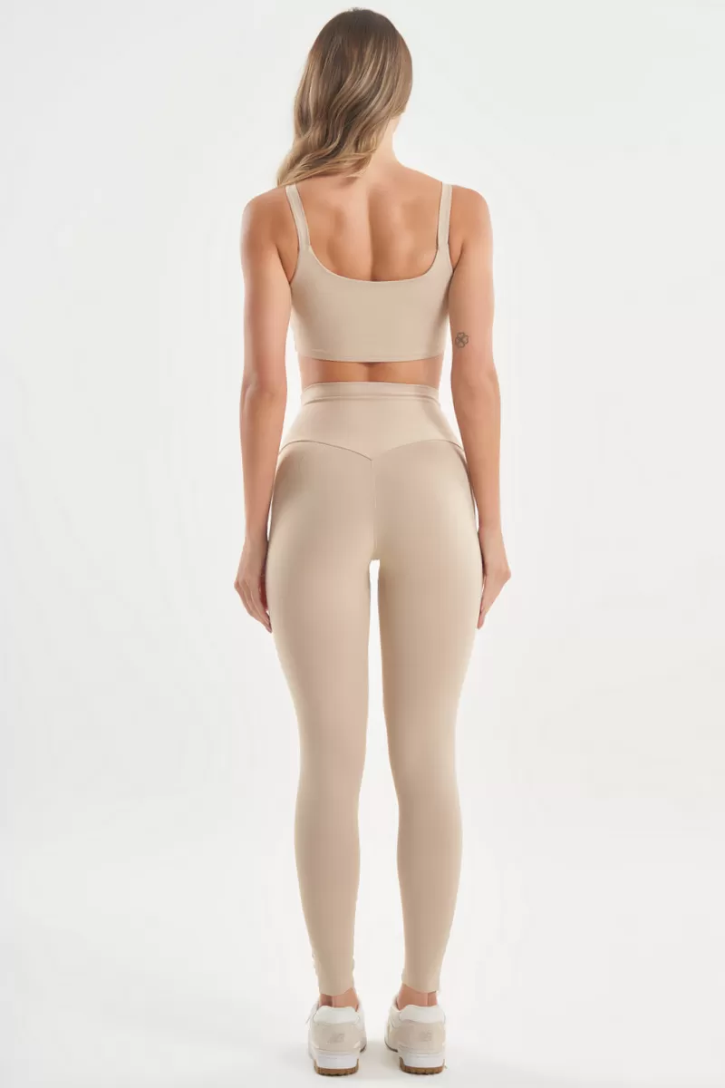 Lets Gym - Basic Colors Nude Leggings - 2721ND Lets Gym - Basic Colors Nude Leggings - 2721ND