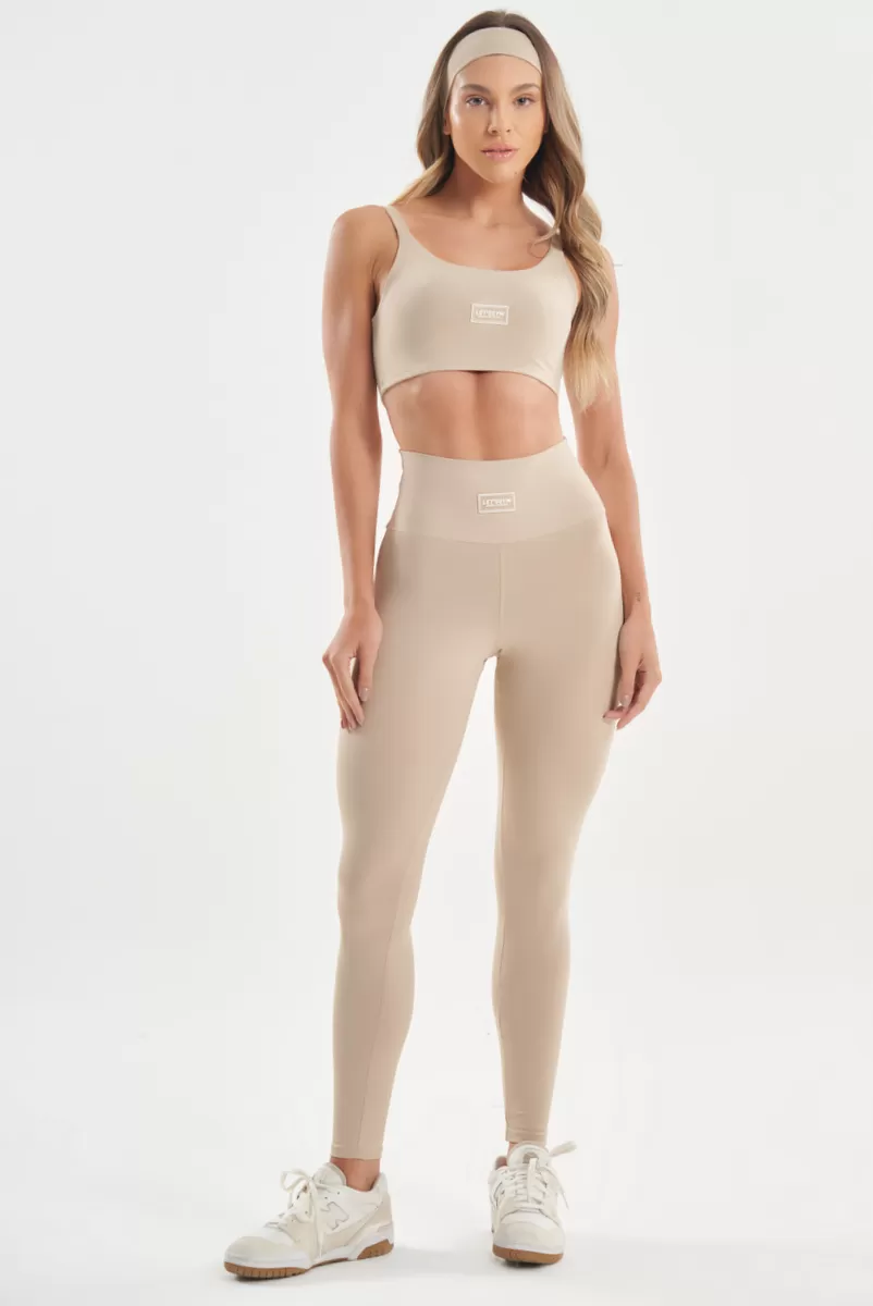Lets Gym - Basic Colors Nude Leggings - 2721ND Lets Gym - Basic Colors Nude Leggings - 2721ND