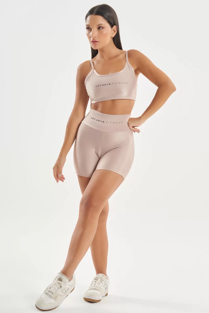 Lets Gym - Minimal Glow Nude Top - 2839ND Lets Gym - Minimal Glow Nude Top - 2839ND