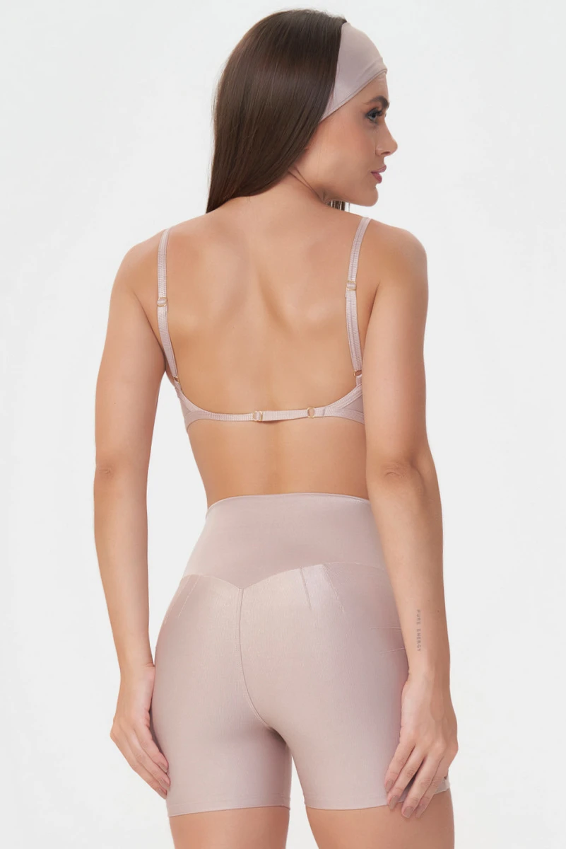 Lets Gym - Minimal Glow Nude Top - 2839ND Lets Gym - Minimal Glow Nude Top - 2839ND