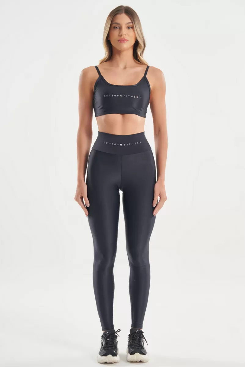 Lets Gym - Minimal Glow Leggings Black - 2840PT Lets Gym - Minimal Glow Leggings Black - 2840PT