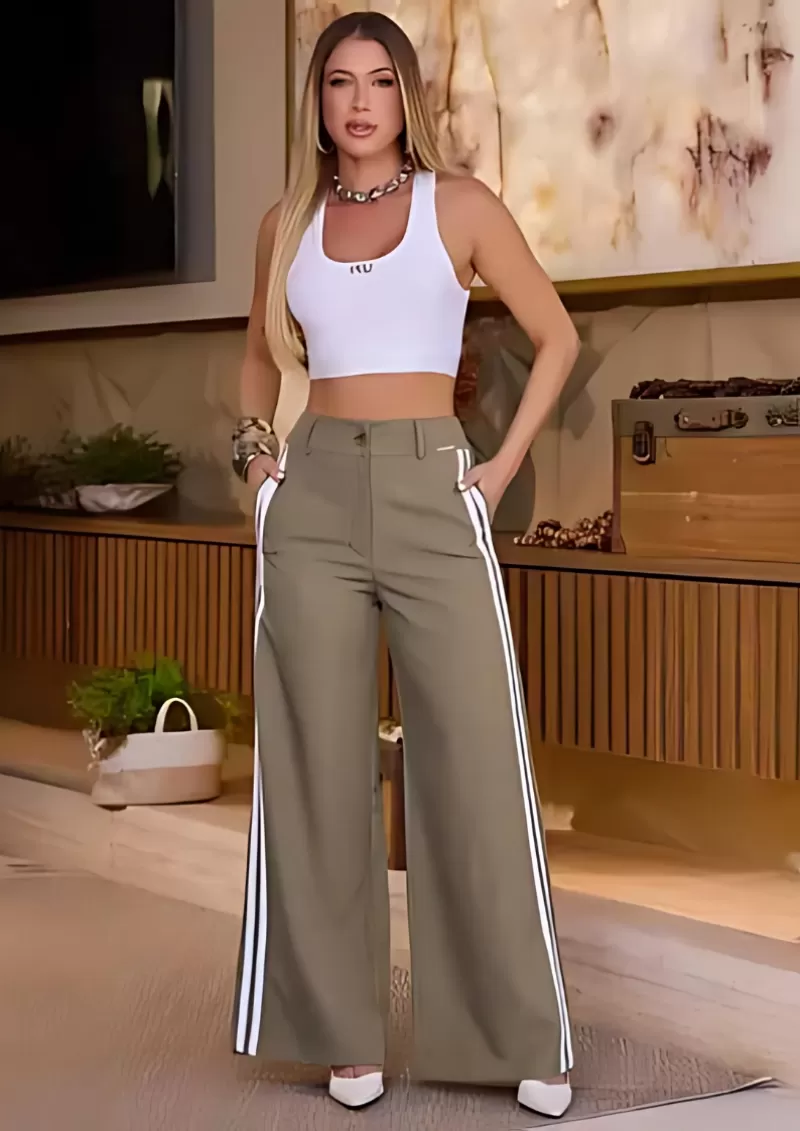 PITBULL - WIDE LEG PANTS EMPORIO PIT BULL - 89481BG