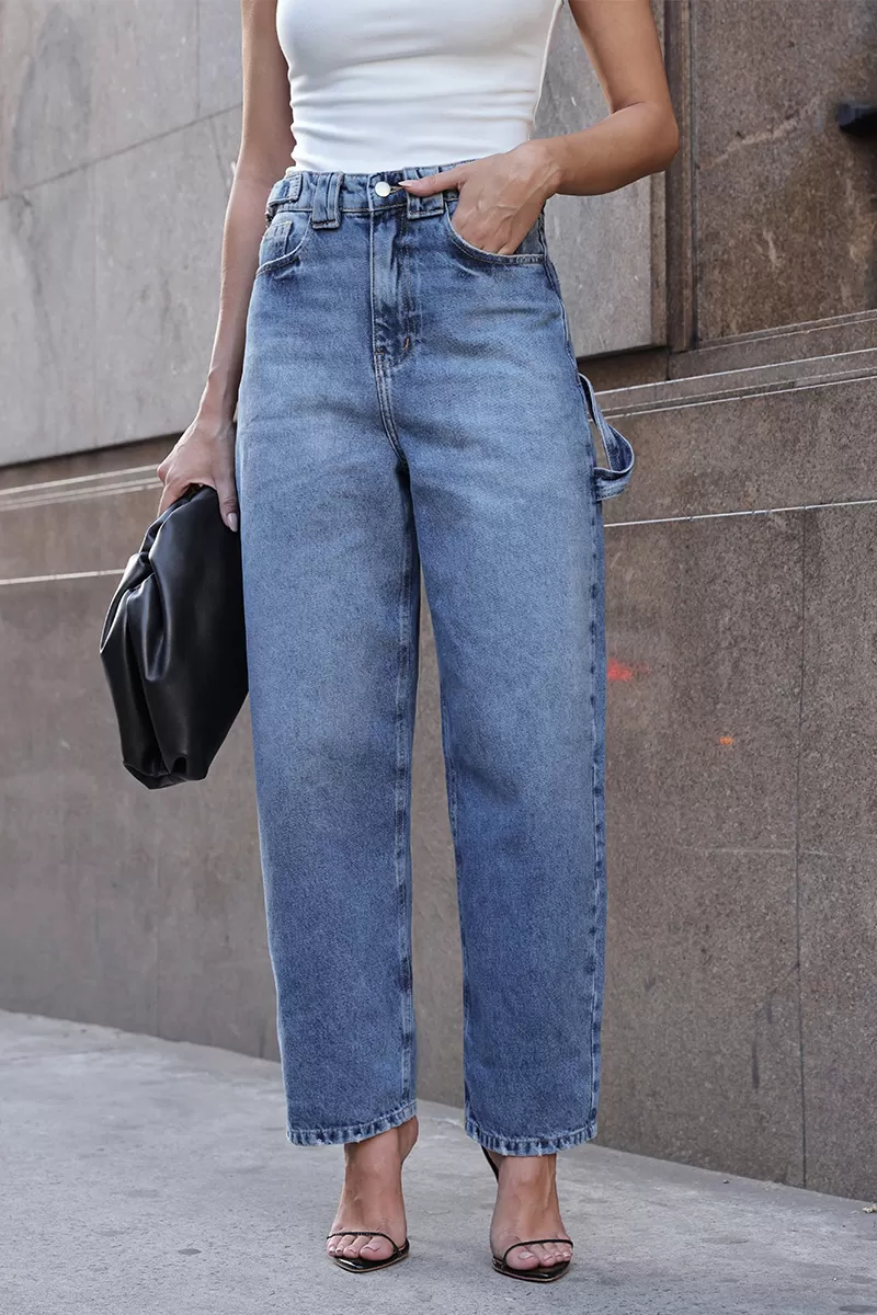 Dot Clothing - Pants Jeans Dot Clothing Ballon Azul - JE0021AZUL Dot Clothing - Pants Jeans Dot Clothing Ballon Azul - JE0021AZUL