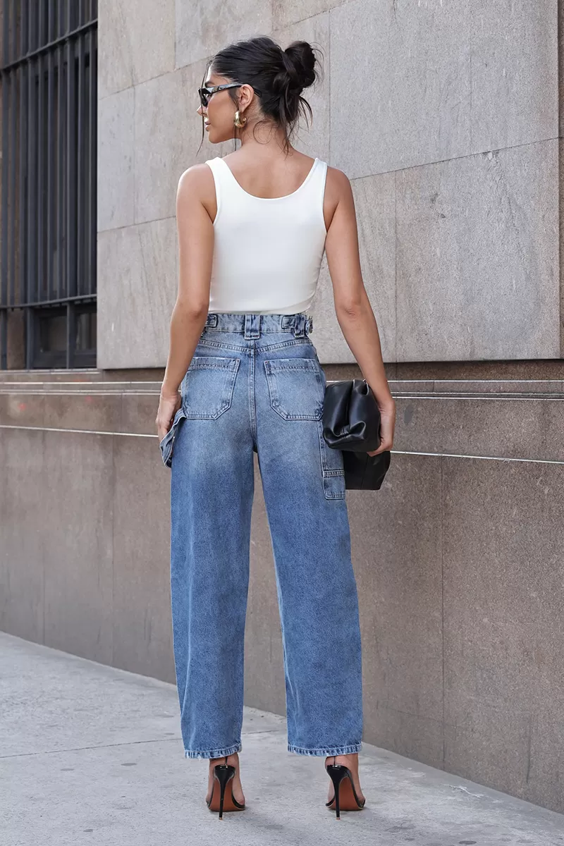 Dot Clothing - Pants Jeans Dot Clothing Ballon Azul - JE0021AZUL Dot Clothing - Pants Jeans Dot Clothing Ballon Azul - JE0021AZUL