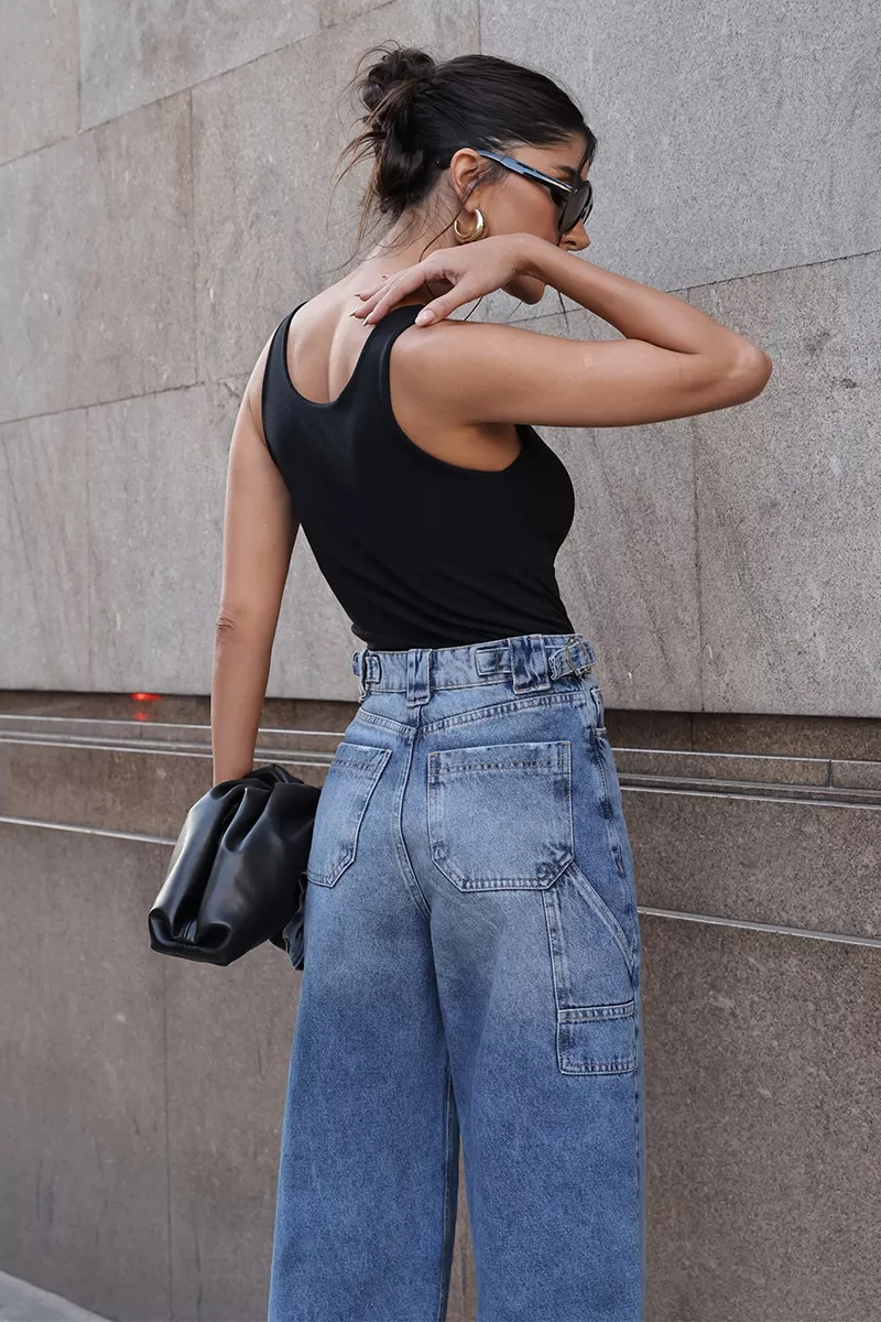 Dot Clothing - Pants Jeans Dot Clothing Ballon Azul - JE0021AZUL Dot Clothing - Pants Jeans Dot Clothing Ballon Azul - JE0021AZUL