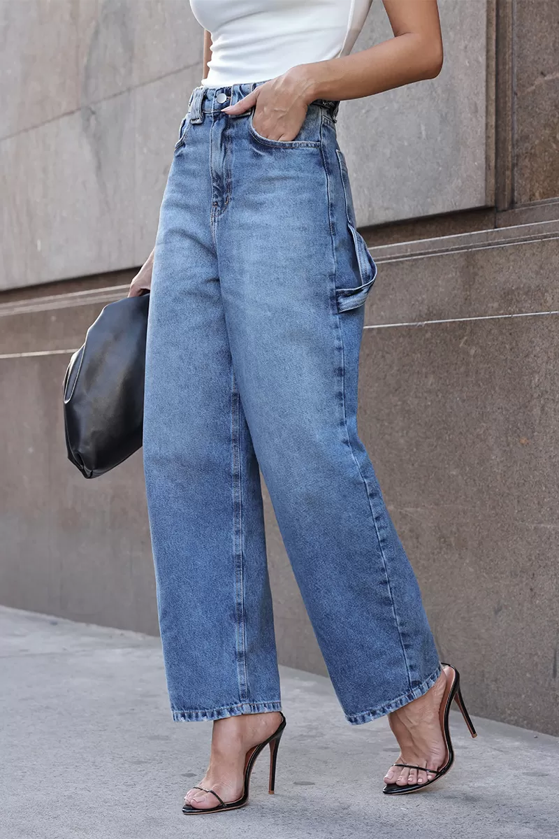 Dot Clothing - Pants Jeans Dot Clothing Ballon Azul - JE0021AZUL Dot Clothing - Pants Jeans Dot Clothing Ballon Azul - JE0021AZUL