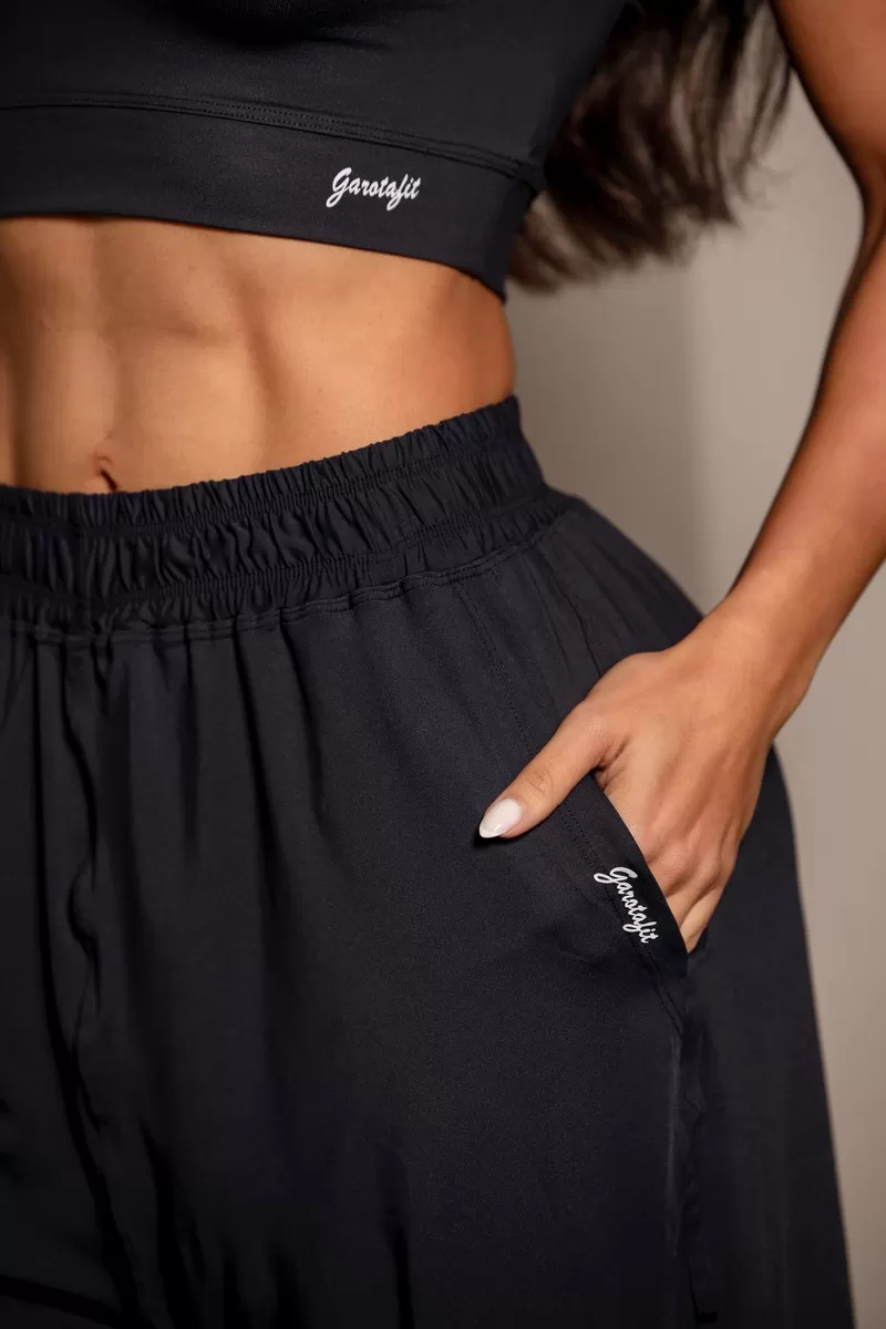 Garotafit - Black Cropped Fly - BL246A