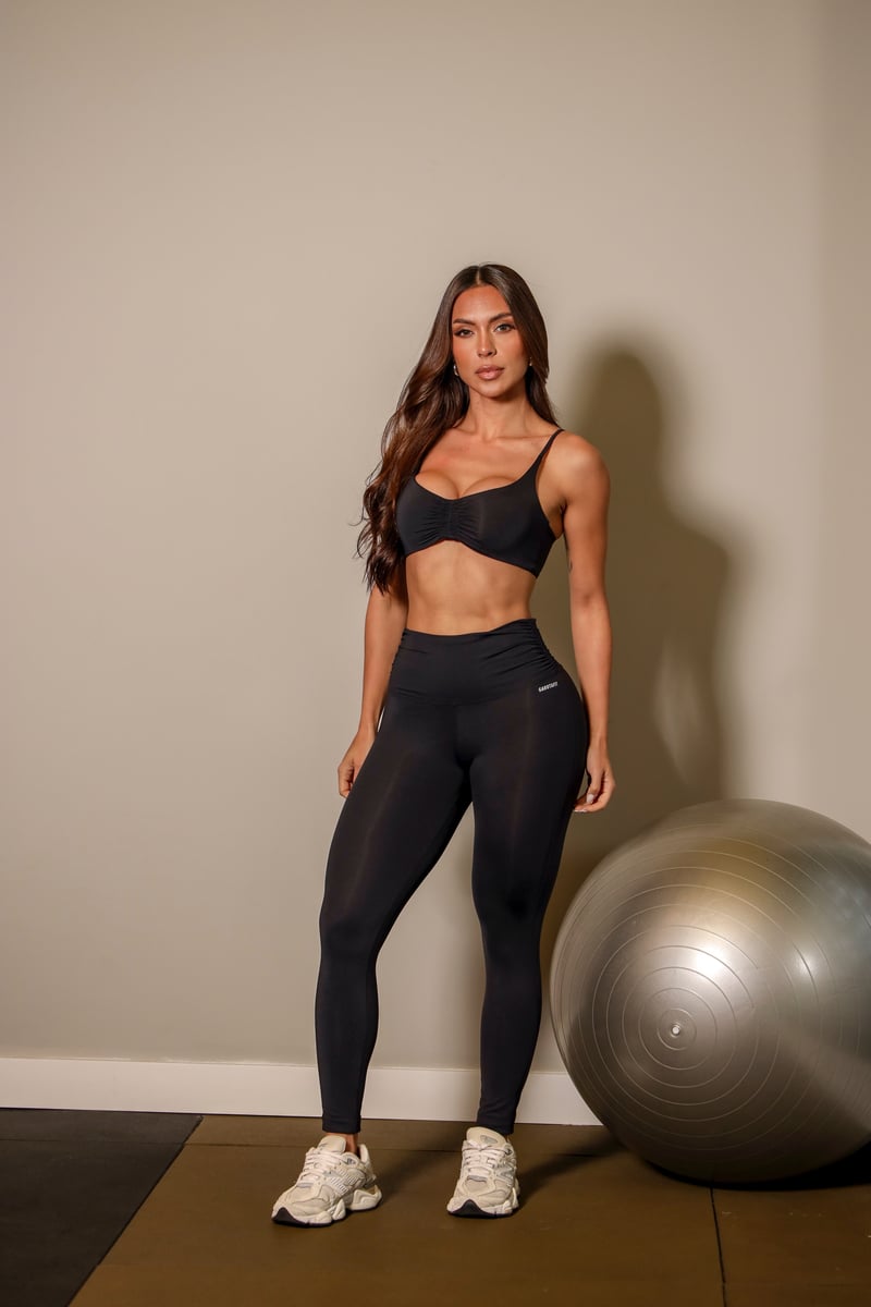 Garotafit - Black Chirpy Set - FCS389A