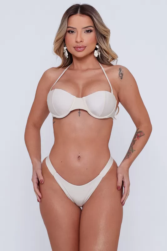 - Biquini Bojo Mikonos Off White - 2612.CE.C0007 - Biquini Bojo Mikonos Off White - 2612.CE.C0007
