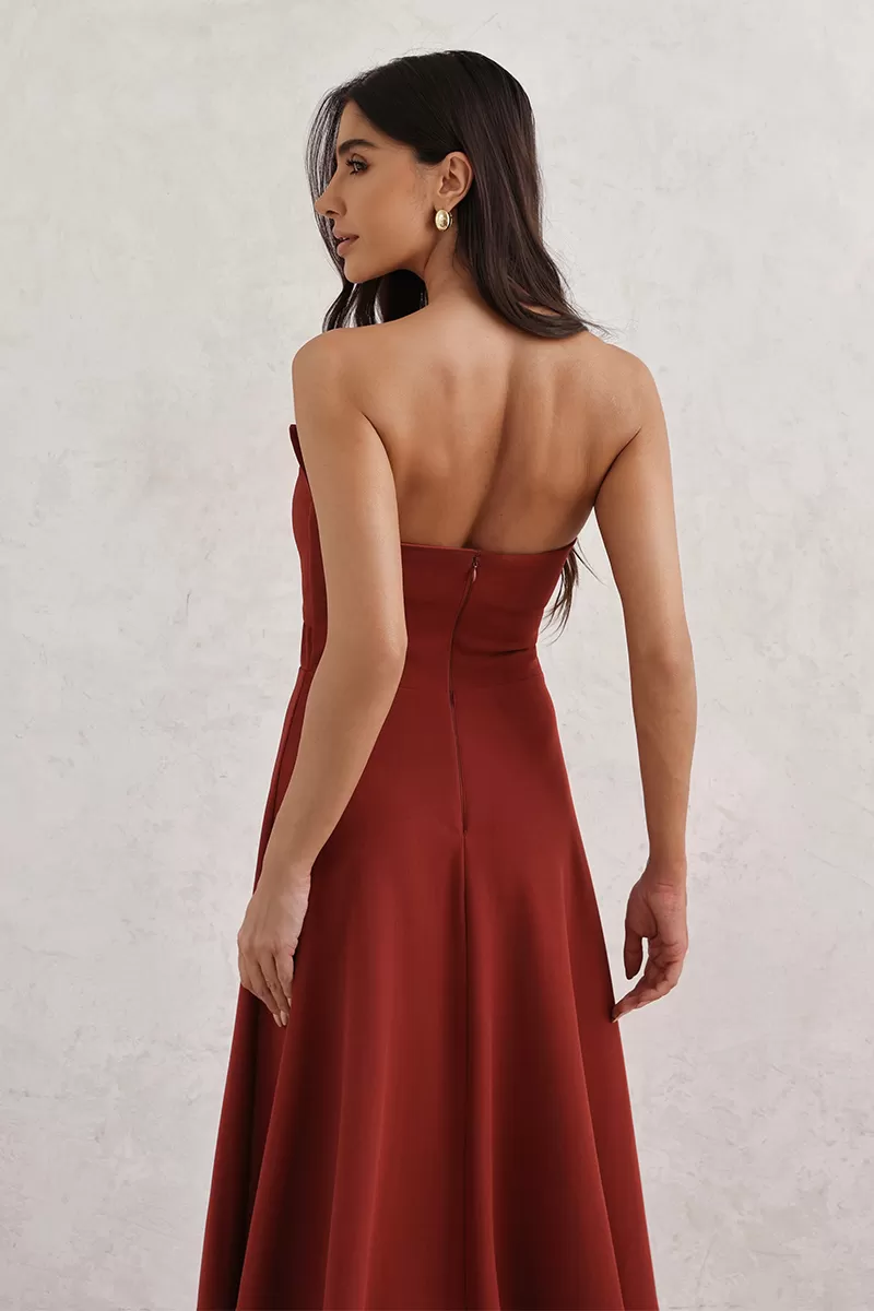 Dot Clothing - Dress Dot Clothing TQC Longuete Terracotta - 2796VERM Dot Clothing - Dress Dot Clothing TQC Longuete Terracotta - 2796VERM
