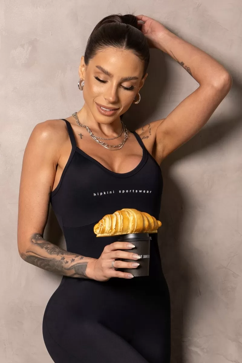 Hipkini - Jumpsuit Fitness Smash Black Flare - 33331243