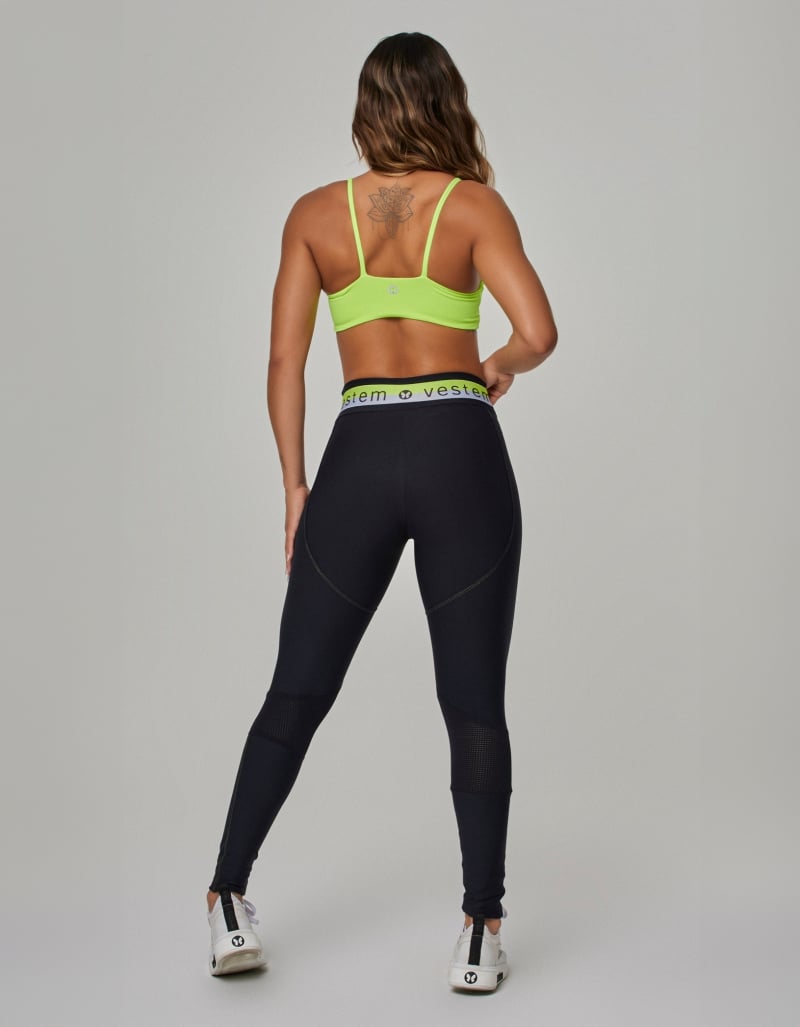 Vestem - Neon Yellow Leggings and Top Park Set - CJ256.OUT.C0009 Vestem - Neon Yellow Leggings and Top Park Set - CJ256.OUT.C0009