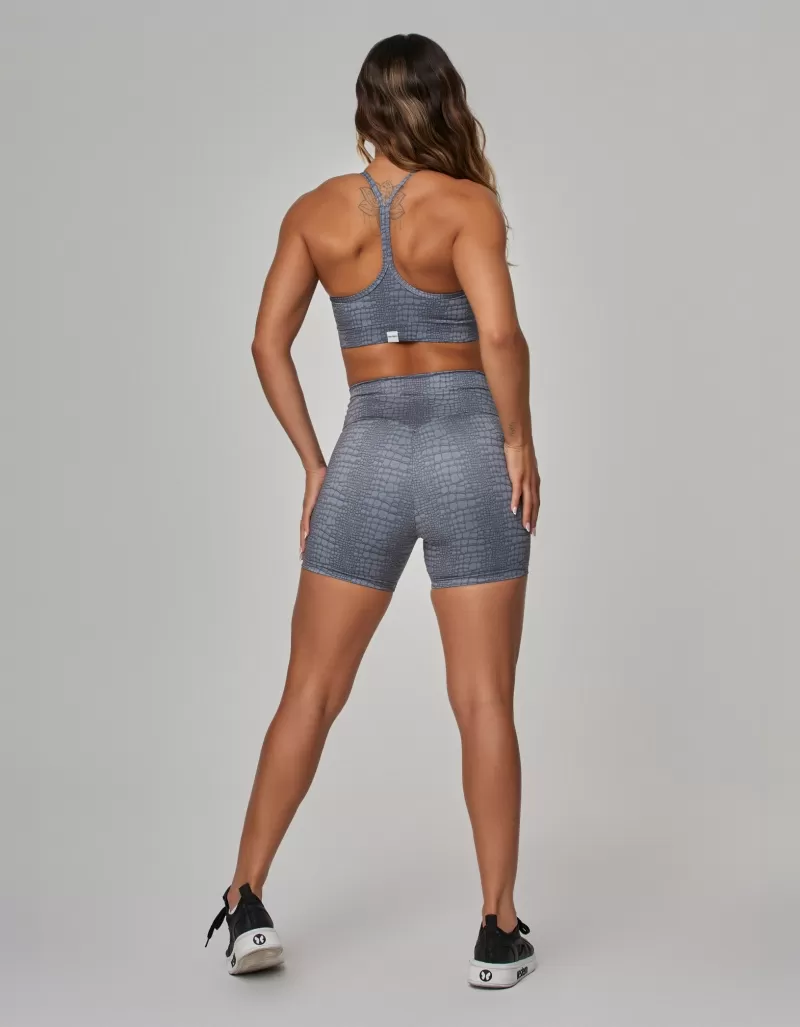 Vestem - Love Crocodille Top and Shorts Set 002 Gray - CJ267.OUT.E1351