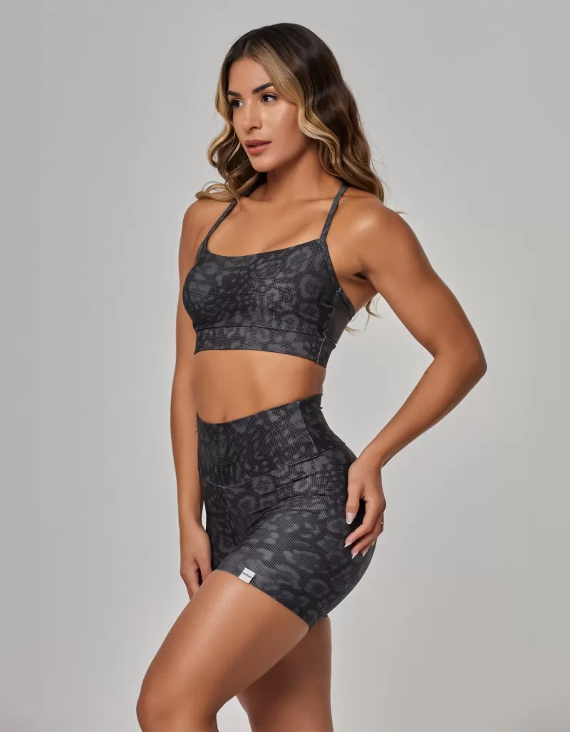 Vestem - Love Cheetah Dots Top and Shorts Set - CJ267.OUT.E1337