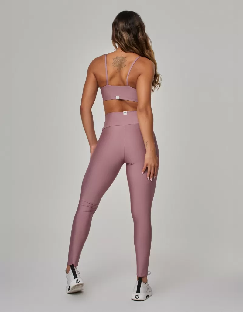 Vestem - Pink Satin Leggings and Top Park Set - CJ266.OUT.C0346