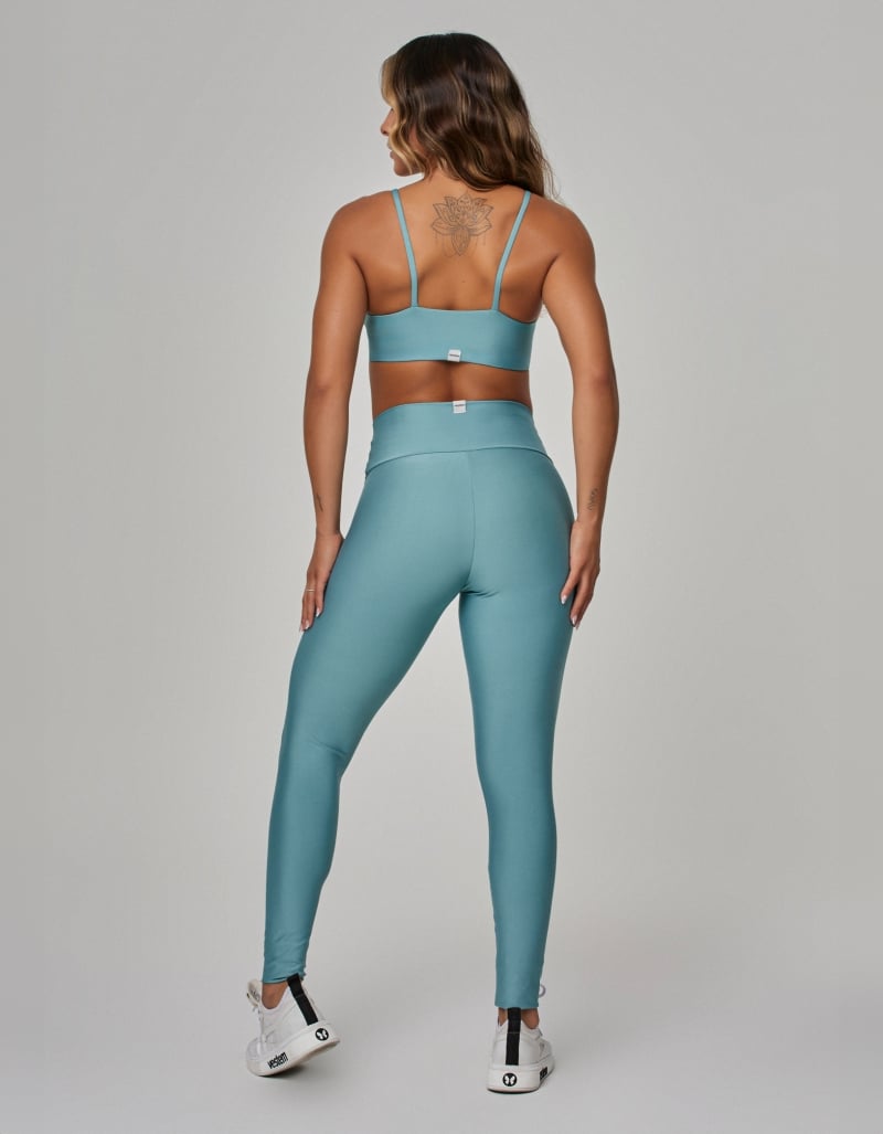 Vestem - Mirante Blue Legging and Park Top Set - CJ266.OUT.C0390