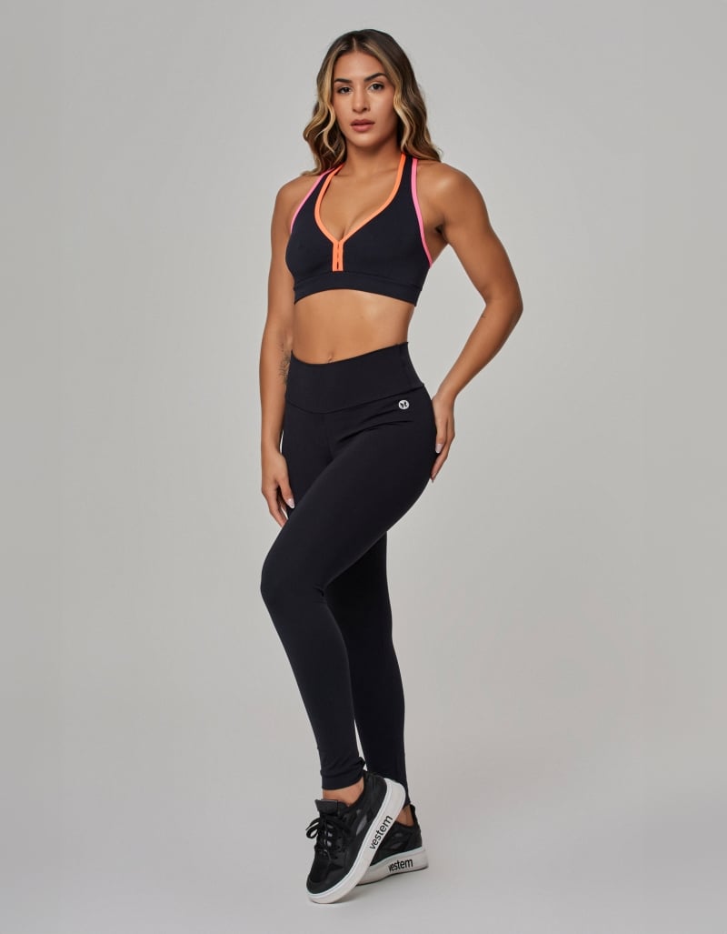 Vestem - Planet Black Top and Leggings Set - CJ254.PE.C0002