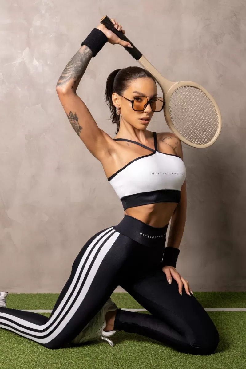 Hipkini - Top Fitness Smash White with Silk - 33331239