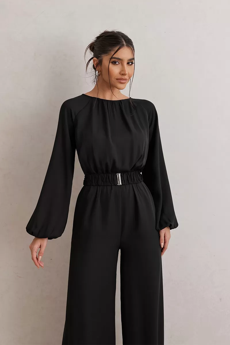 Dot Clothing - Jumpsuit Dot Clothing Black Pantalona - 2775PRETO Dot Clothing - Jumpsuit Dot Clothing Black Pantalona - 2775PRETO