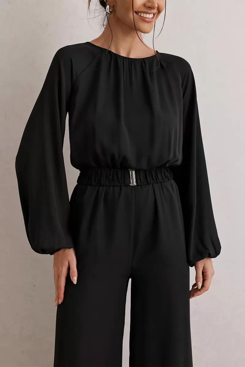Dot Clothing - Jumpsuit Dot Clothing Black Pantalona - 2775PRETO Dot Clothing - Jumpsuit Dot Clothing Black Pantalona - 2775PRETO