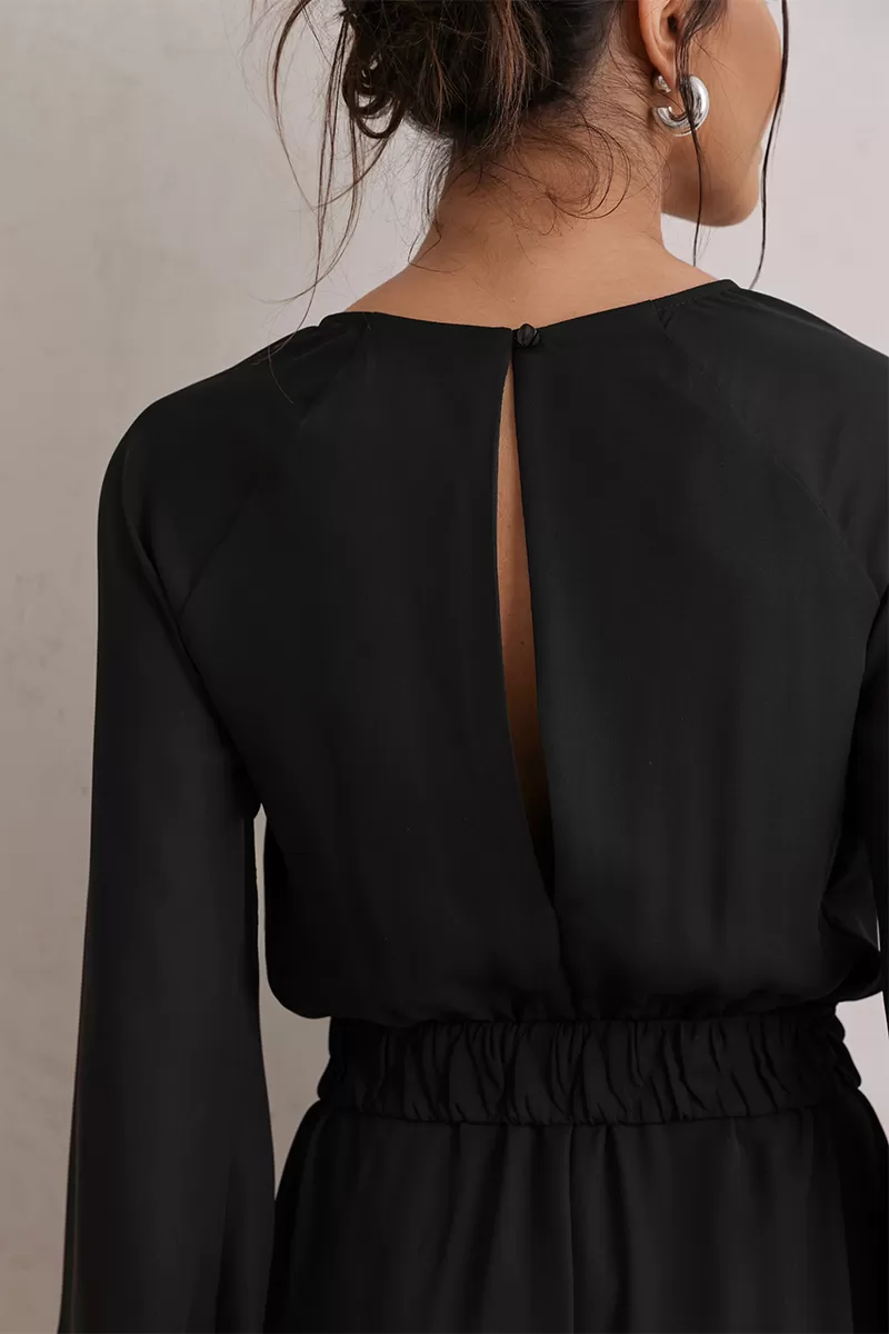 Dot Clothing - Jumpsuit Dot Clothing Black Pantalona - 2775PRETO Dot Clothing - Jumpsuit Dot Clothing Black Pantalona - 2775PRETO