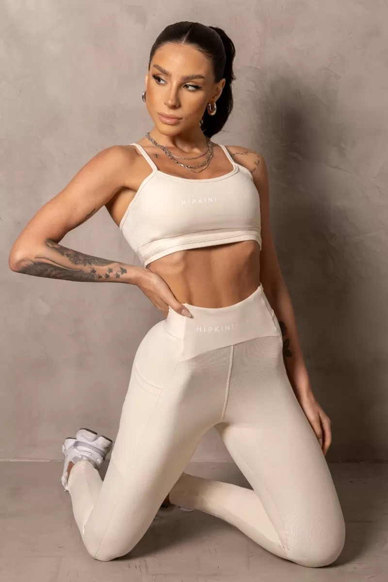 Hipkini - Legging Fitness Samsh Off-white with silk - 33331256 Hipkini - Legging Fitness Samsh Off-white with silk - 33331256
