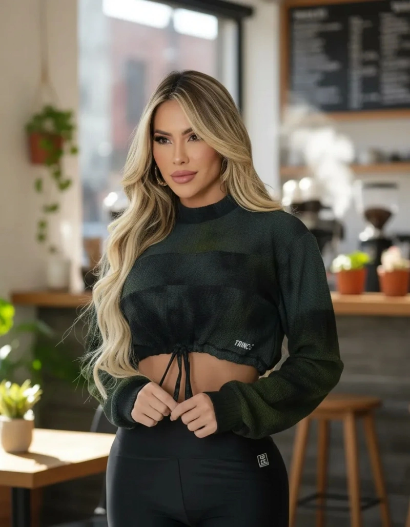 Trincks - Cropped Glow Pistache - 