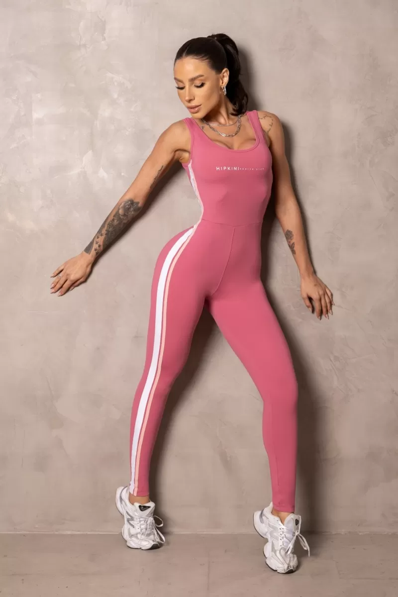 Hipkini - Smash Pink Fitness Jumpsuit - 33331271 Hipkini - Smash Pink Fitness Jumpsuit - 33331271