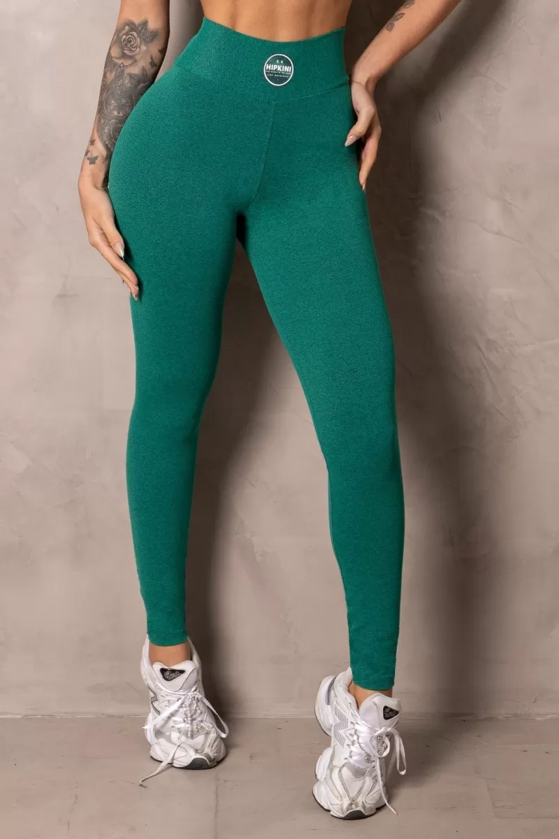 Hipkini - Legging Fitness Smash Verde Mescla - 33331512