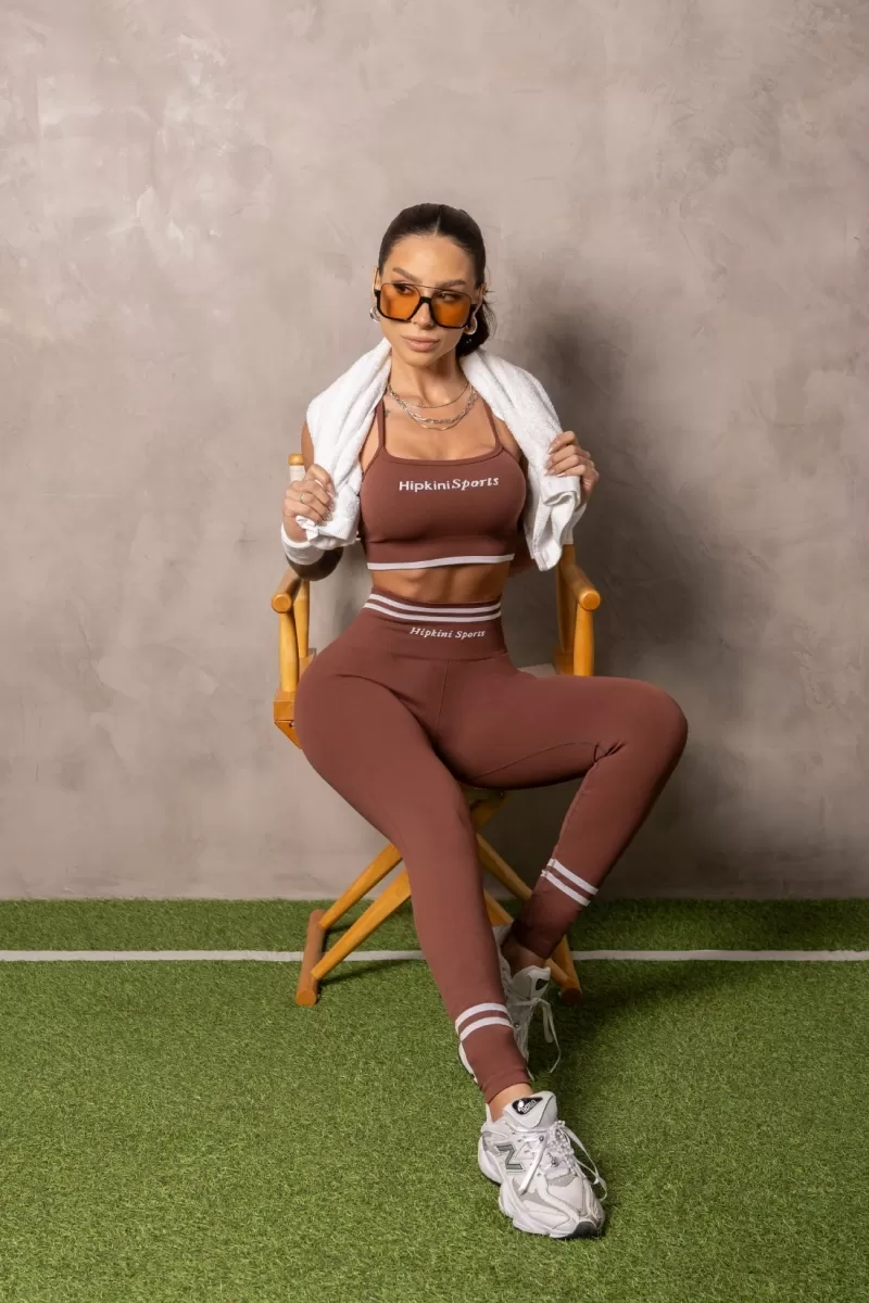 Hipkini - Legging Fitness Seamless Samsh Chocolate - 33331371