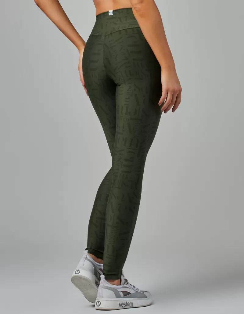 Vestem - Myst Vestem Green Croco Legging - FS1372.ESS.E1336.V26