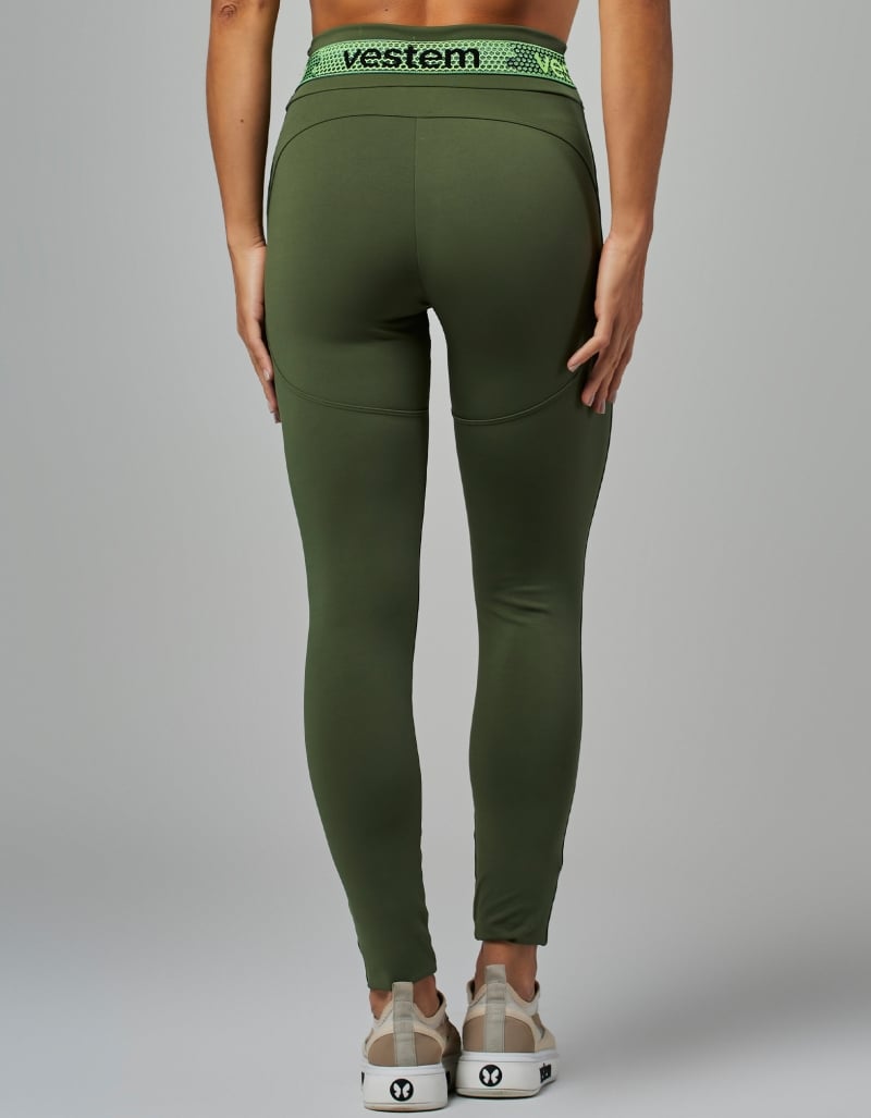 Vestem - Green Crocodile Hera Elastic Legging - FS1437.V26.C0292 Vestem - Green Crocodile Hera Elastic Legging - FS1437.V26.C0292