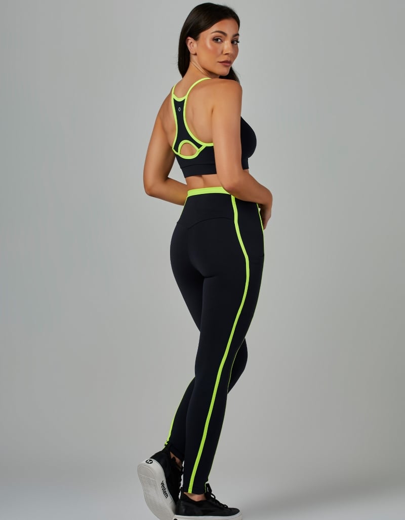 Vestem - Black Movement Leggings with Pockets - FS1522.V26.C0002 Vestem - Black Movement Leggings with Pockets - FS1522.V26.C0002