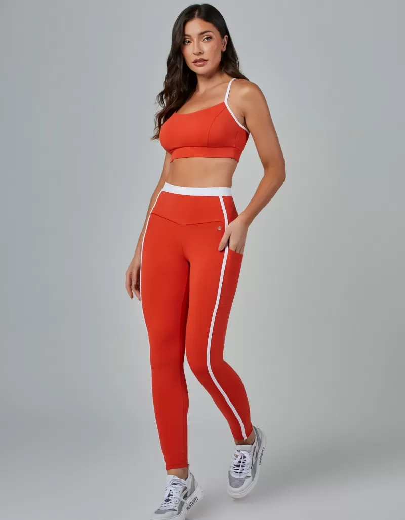 Vestem - Grenadine Red Movement Pocket Leggings - FS1522.V26.C0575