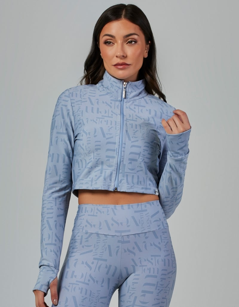 Vestem - Myst Vestem Azul Garoa Cropped Jacket - JAC252.V26.E1332.V26 Vestem - Myst Vestem Azul Garoa Cropped Jacket - JAC252.V26.E1332.V26