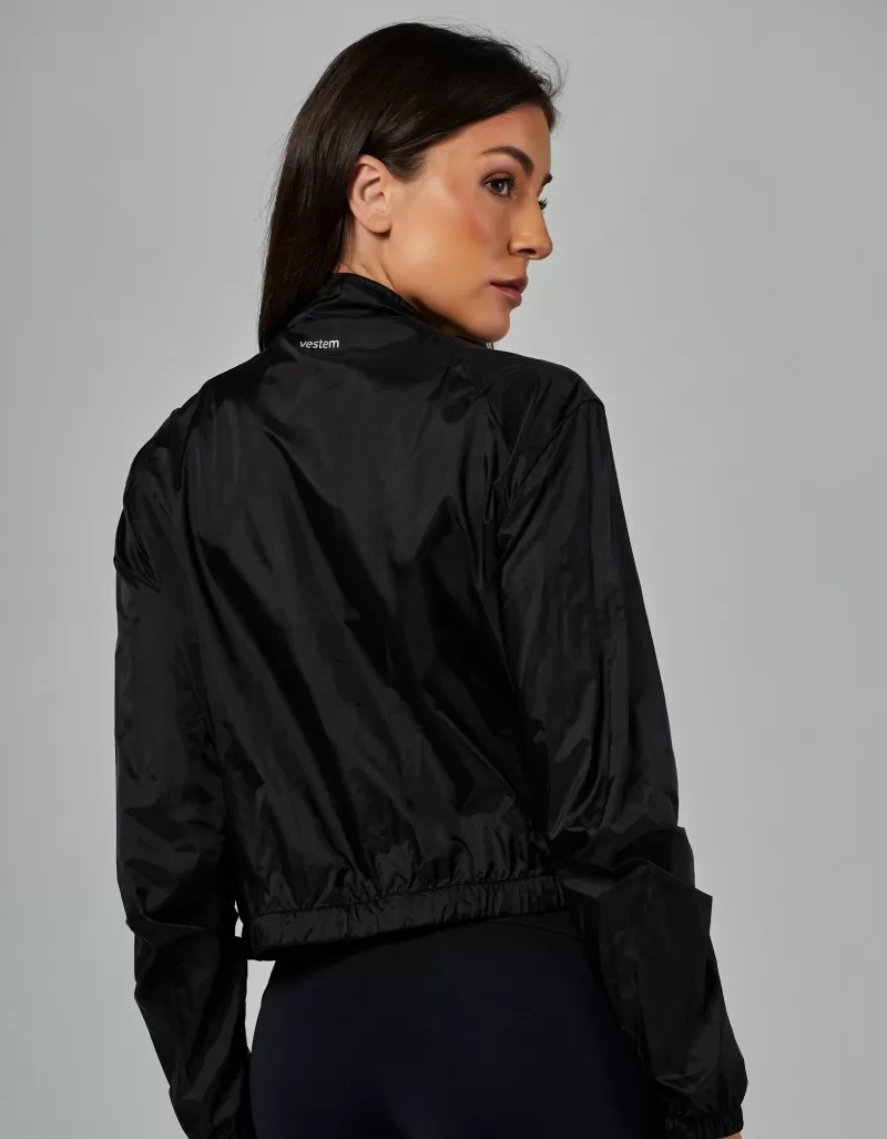 Vestem - Movement Black Windromperer Jacket - JAC261.V26.C0002