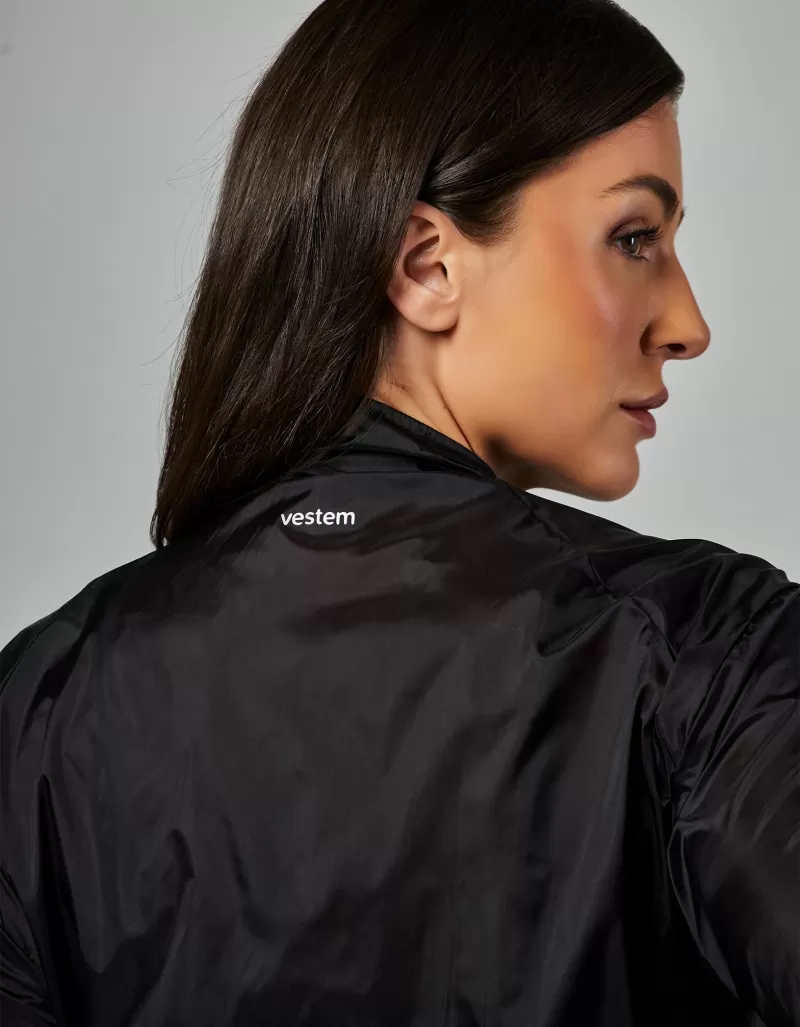 Vestem - Movement Black Windromperer Jacket - JAC261.V26.C0002