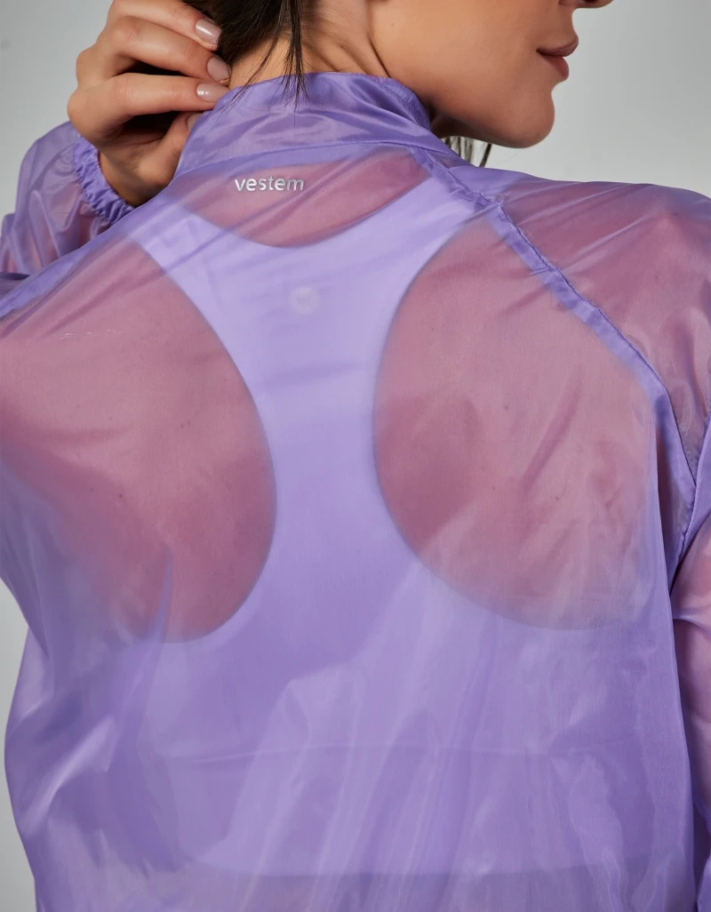 Vestem - Jaqueta Corta Vento Movement Lavanda Chá - JAC261.V26.C0606